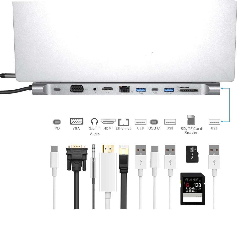 DeepFox  C  3.0 USB HDMI ȣȯ 4K RJ45 USB ..